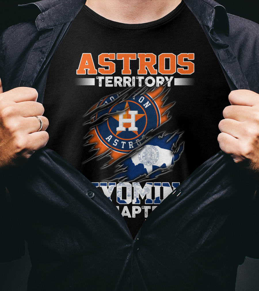 Astros Territory Houston Astros Wyoming Chapter T-Shirt
