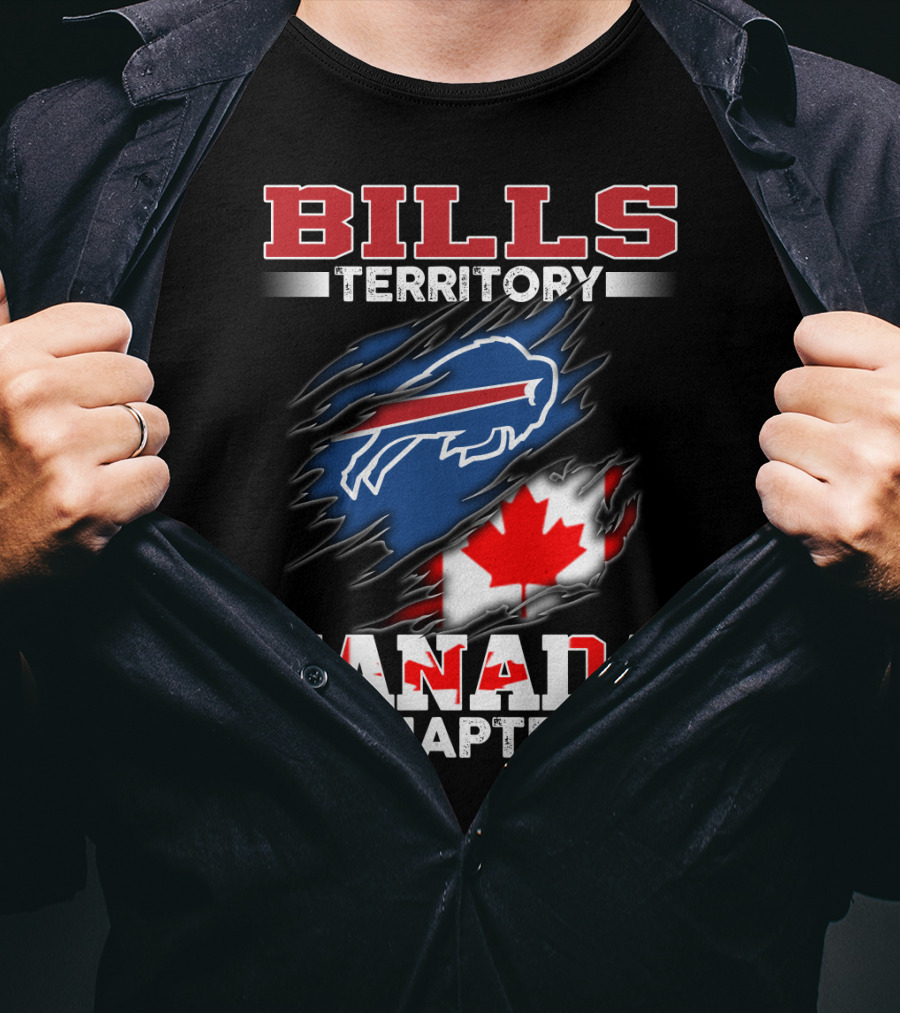BILLS Territory Canada Chapter Buffalo Bills T-Shirt