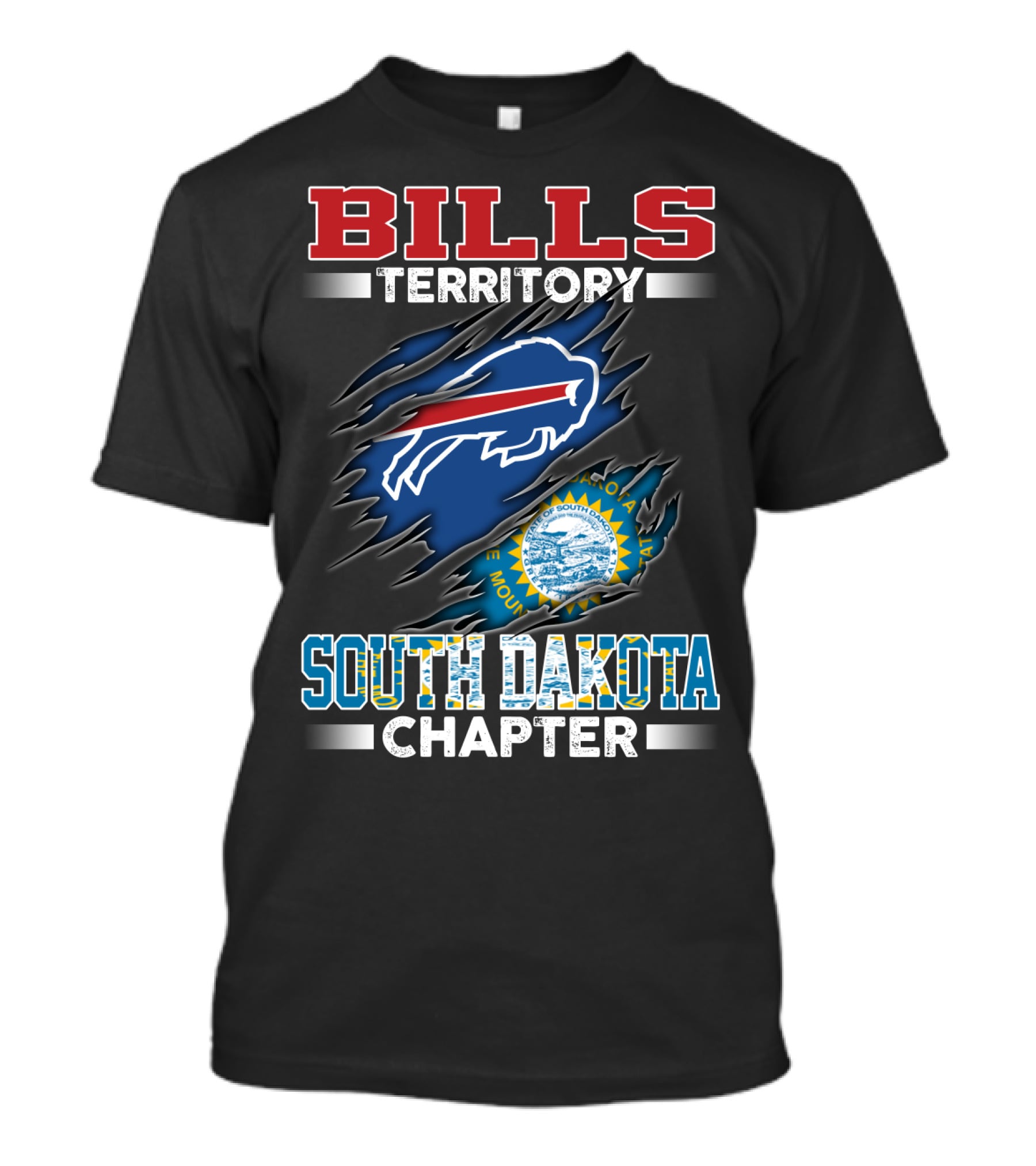 BILLS Territory South Dakota Chapter Fan T-Shirt
