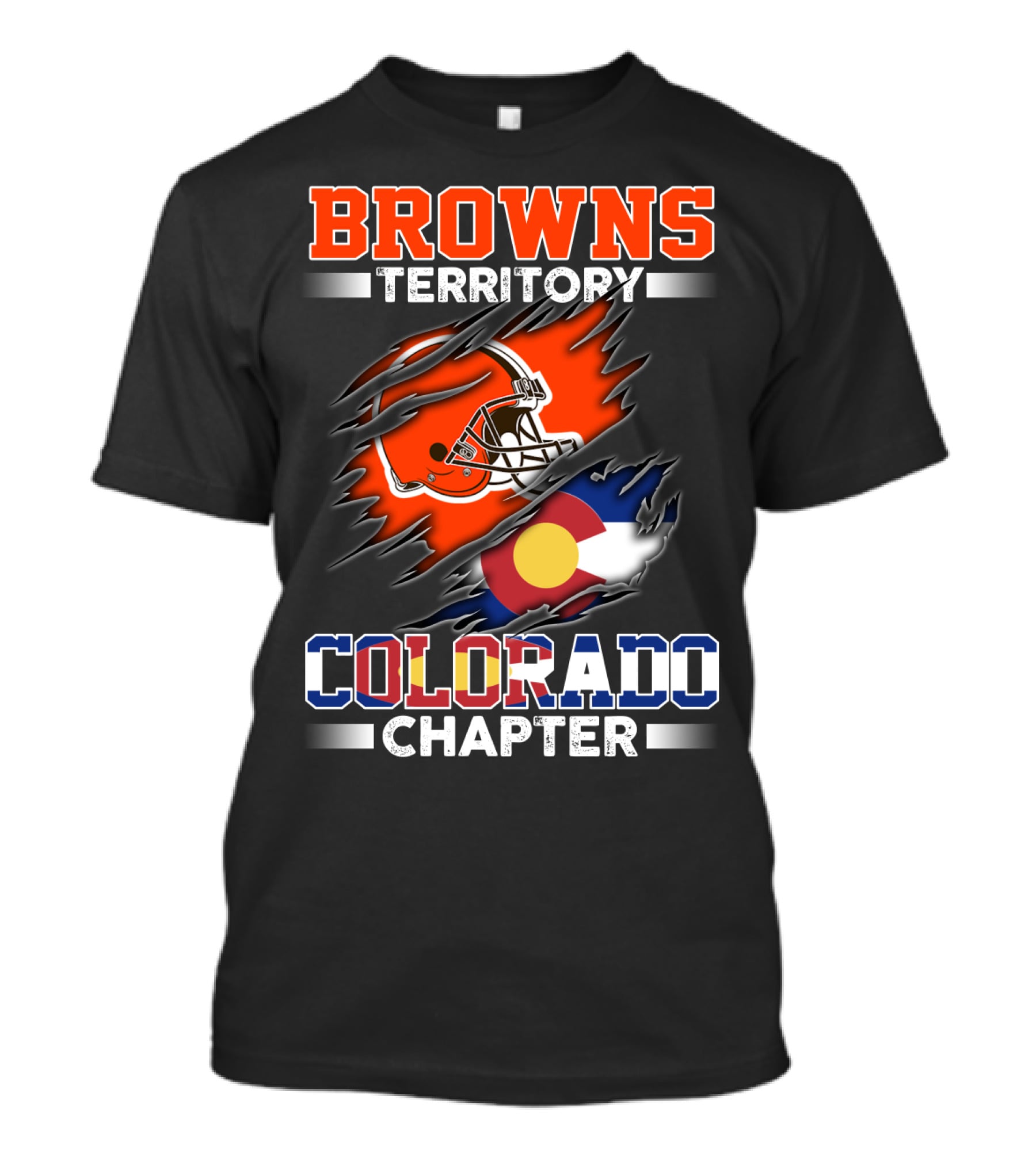 Browns Territory Colorado Chapter T-Shirt