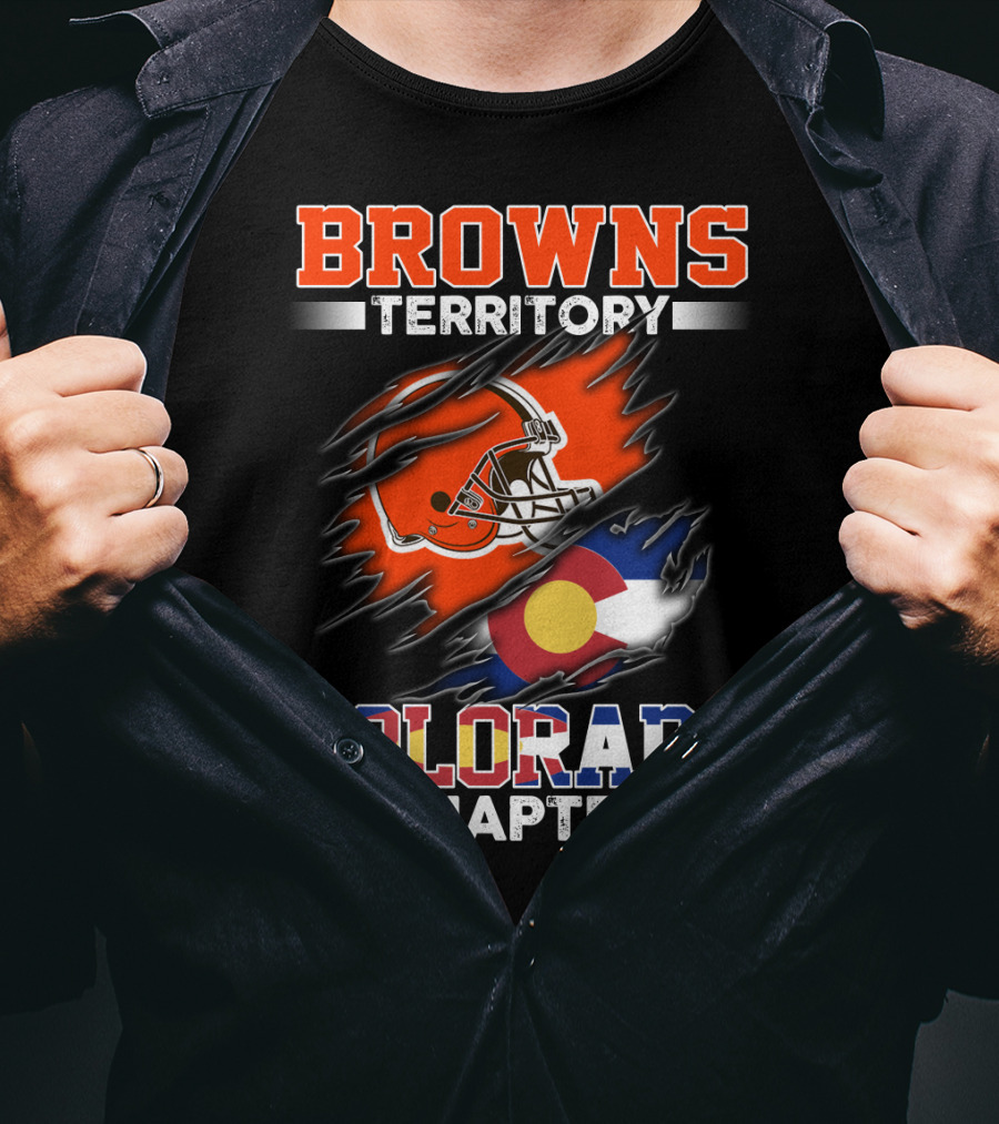 Browns Territory Colorado Chapter T-Shirt