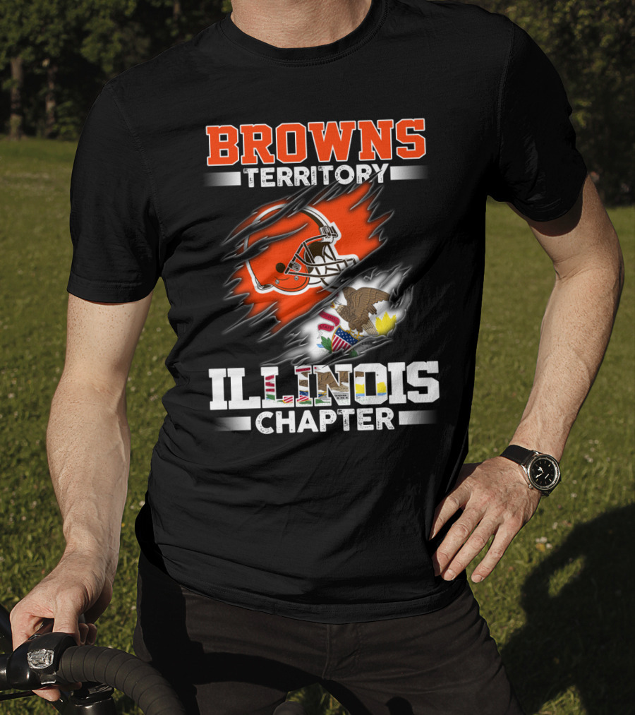 Browns Territory Illinois Chapter T-Shirt