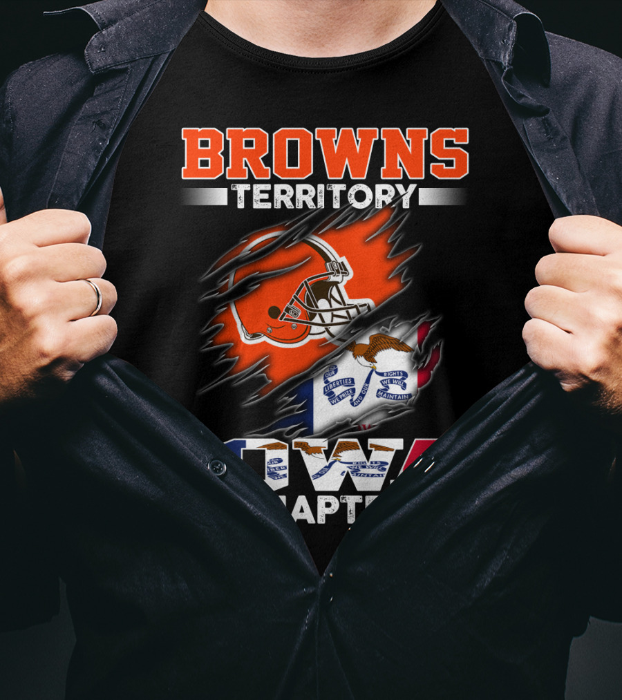 BROWNS Territory Iowa Chapter T-Shirt