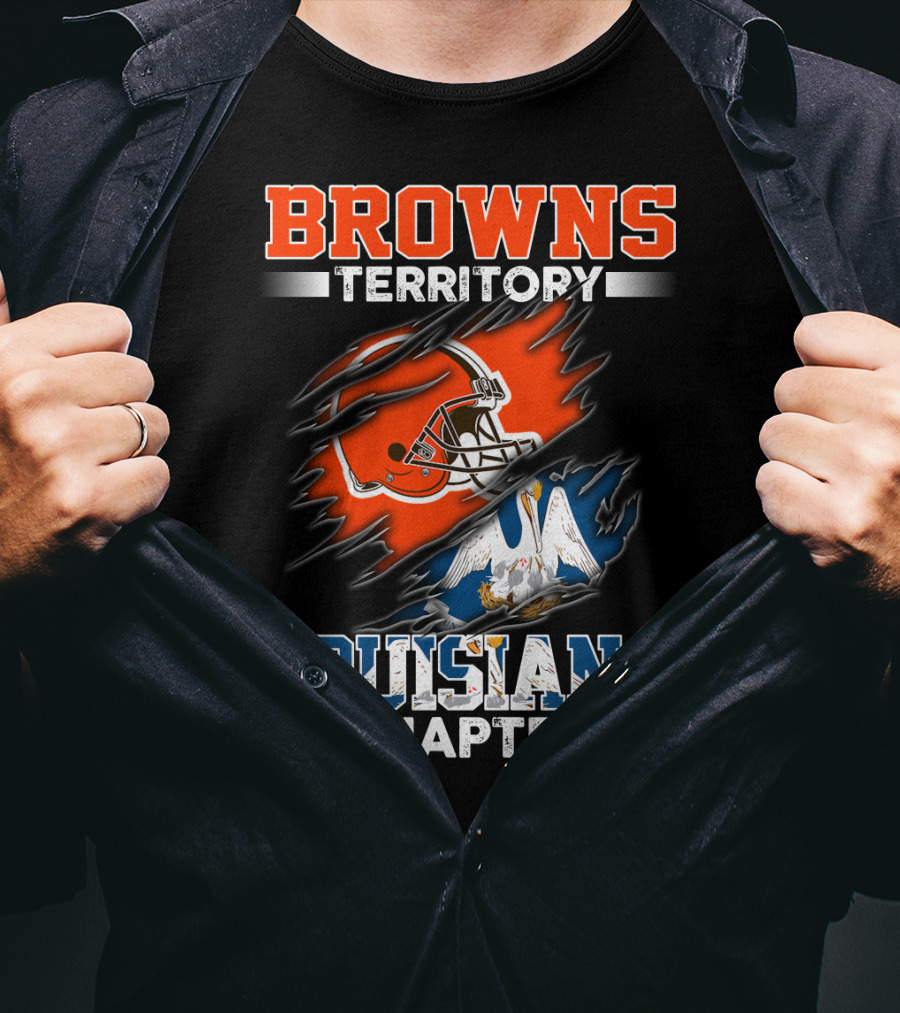 Browns Territory Louisiana Chapter T-Shirt