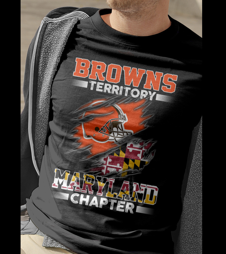 Browns Territory Maryland Chapter T-Shirt