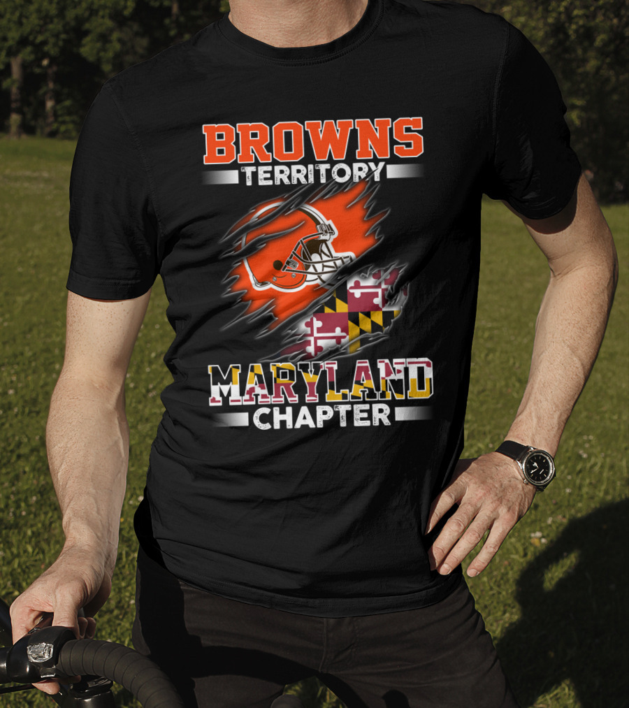 Browns Territory Maryland Chapter T-Shirt