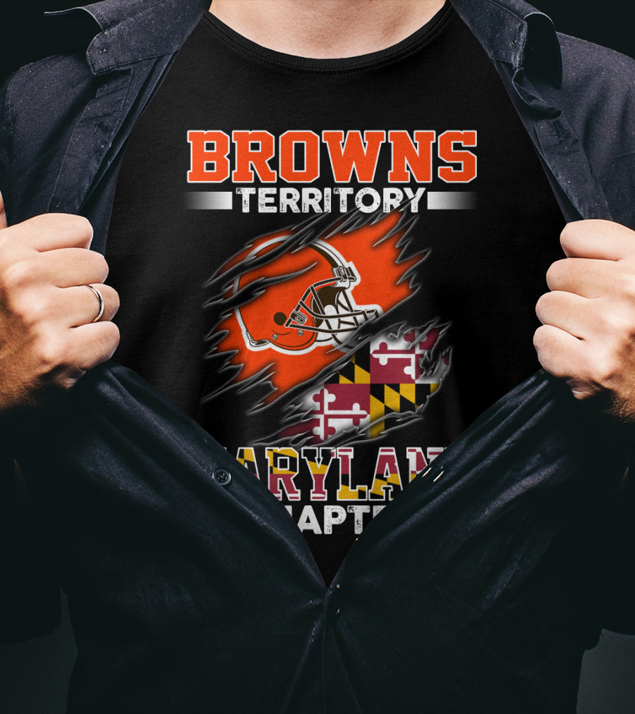 Browns Territory Maryland Chapter T-Shirt