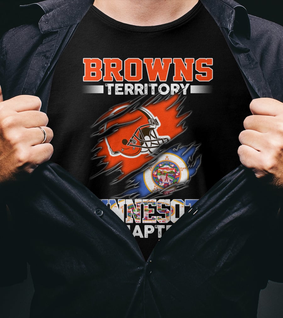Browns Territory Minnesota Chapter T-Shirt