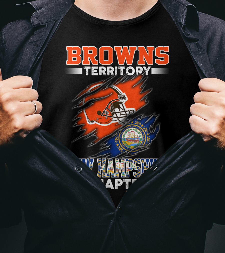 Browns Territory New Hampshire Chapter T-Shirt