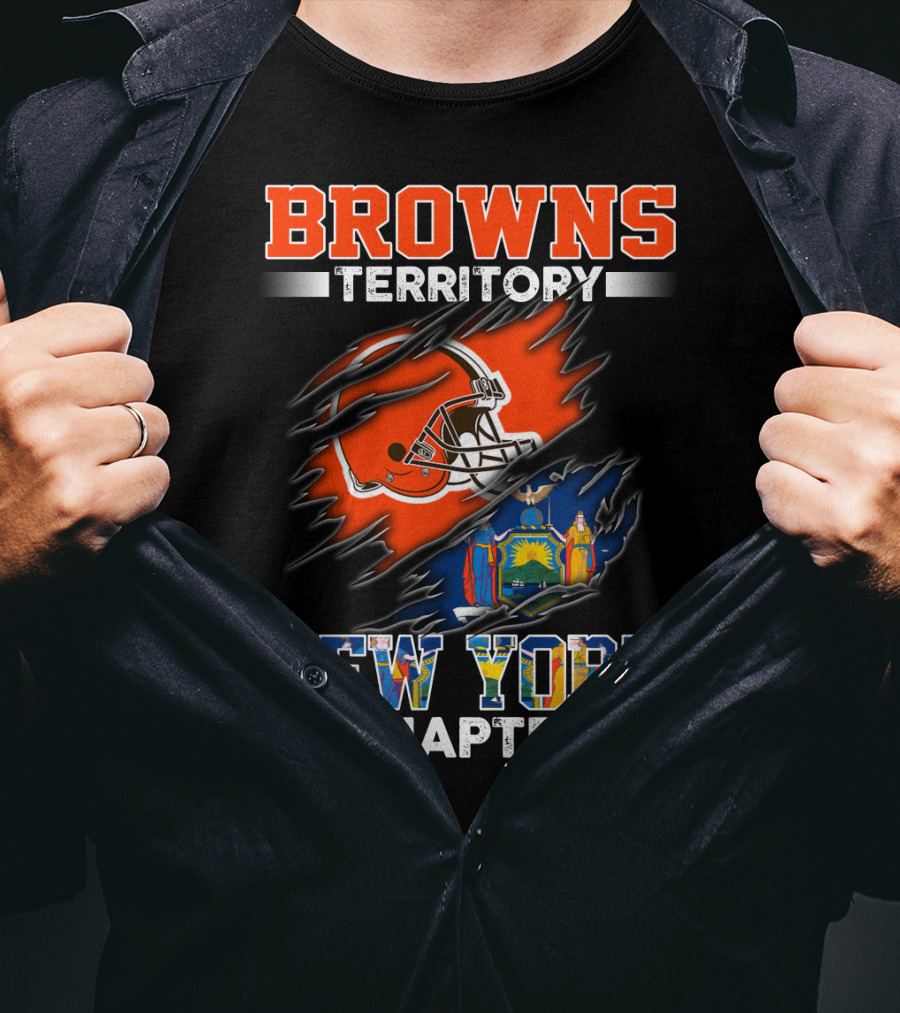 Browns Territory New York Chapter T-Shirt