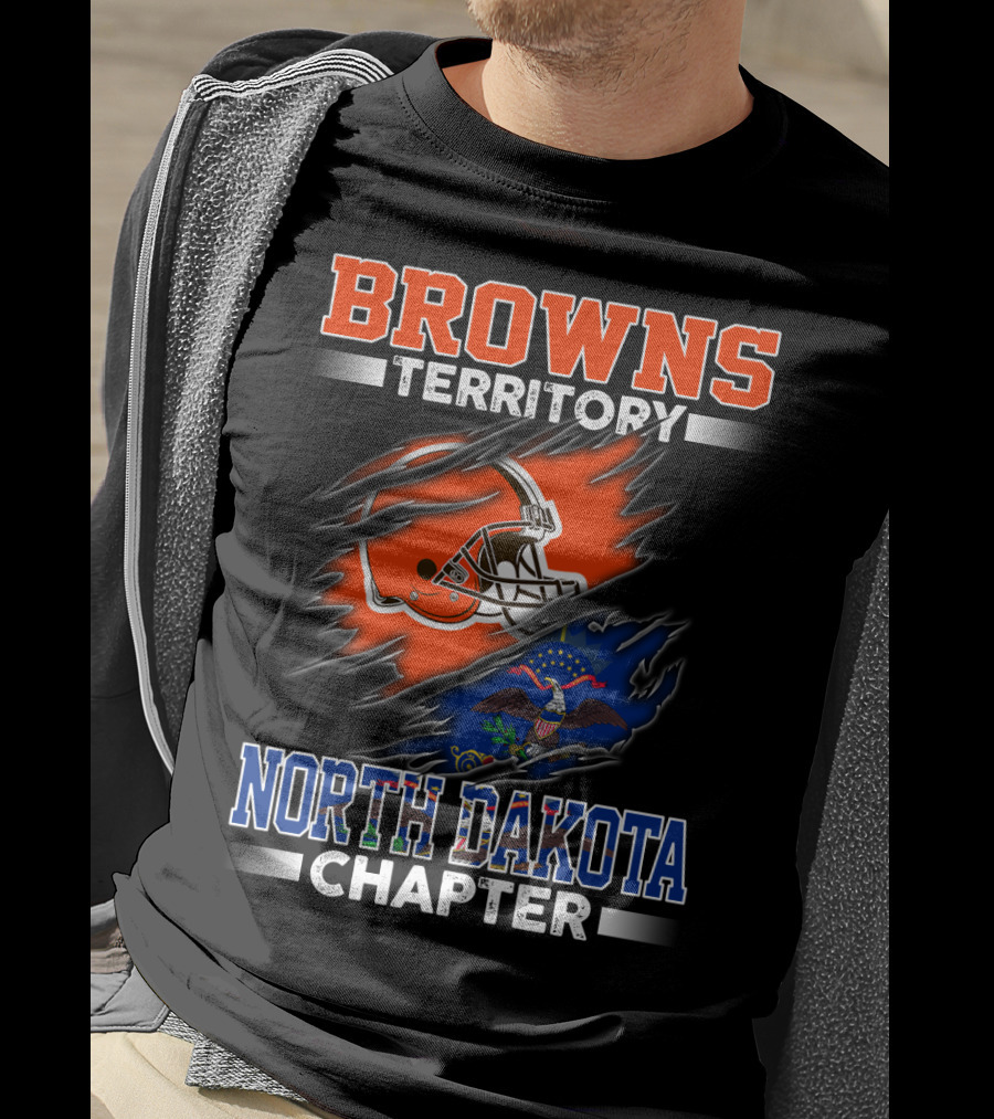 Browns Territory North Dakota Chapter T-Shirt