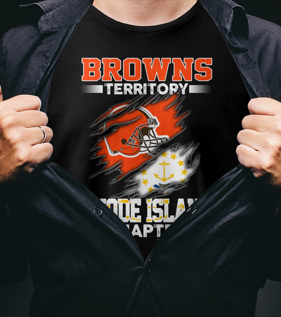 Browns Territory Rhode Island Chapter T-Shirt