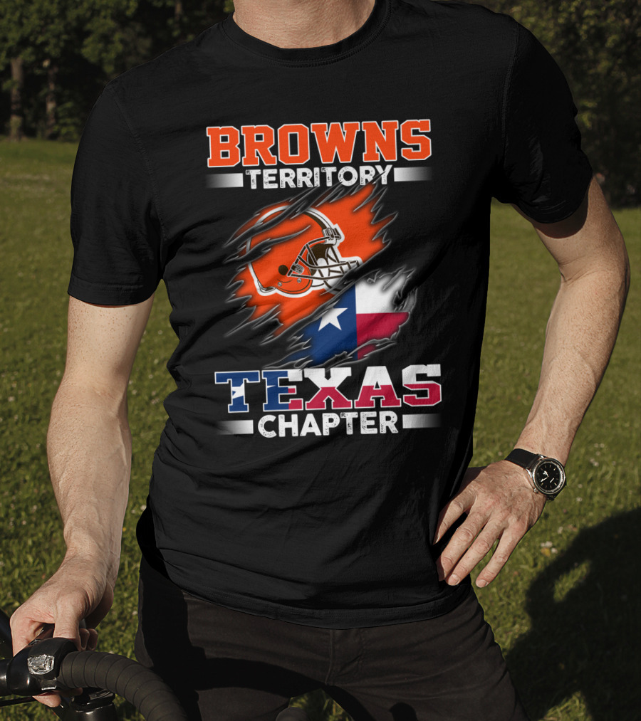 Browns Territory Texas Chapter T-Shirt