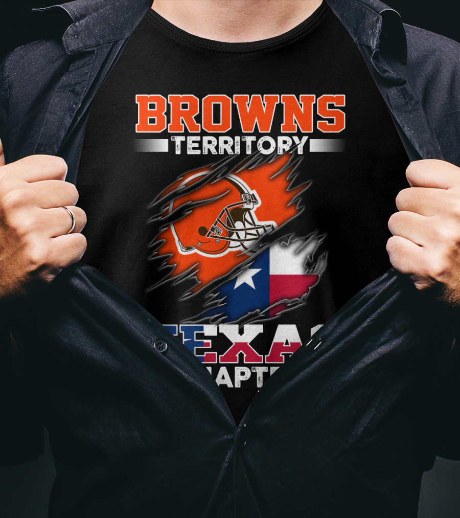 Browns Territory Texas Chapter T-Shirt