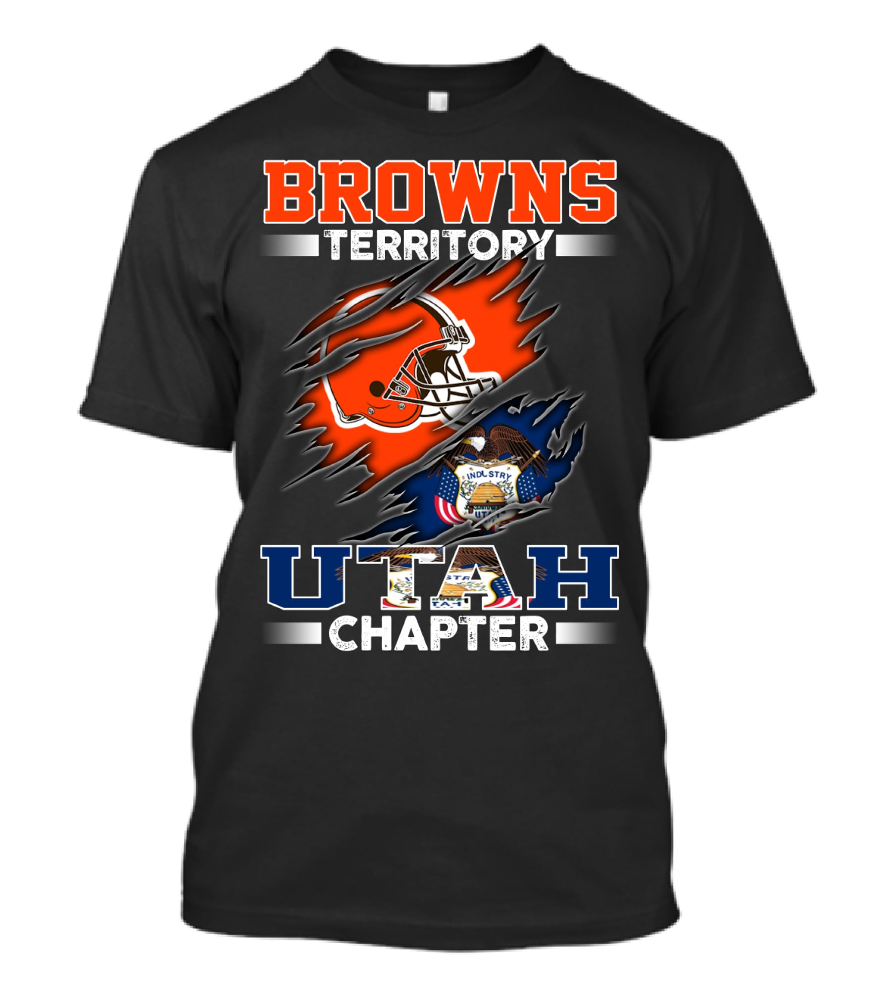 Browns Territory Utah Chapter T-Shirt