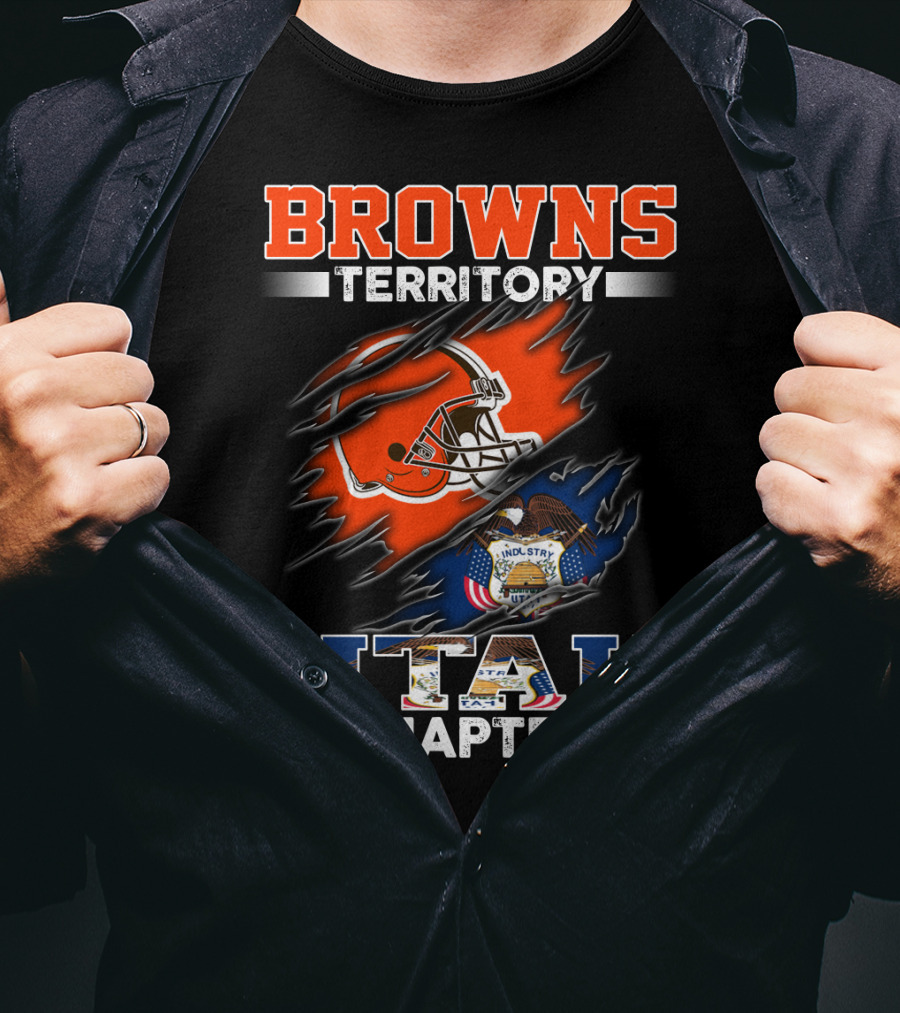 Browns Territory Utah Chapter T-Shirt