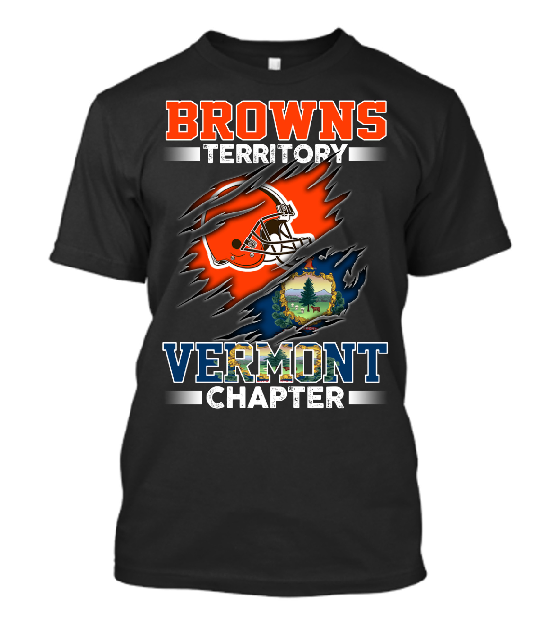 Browns Territory Vermont Chapter T-Shirt