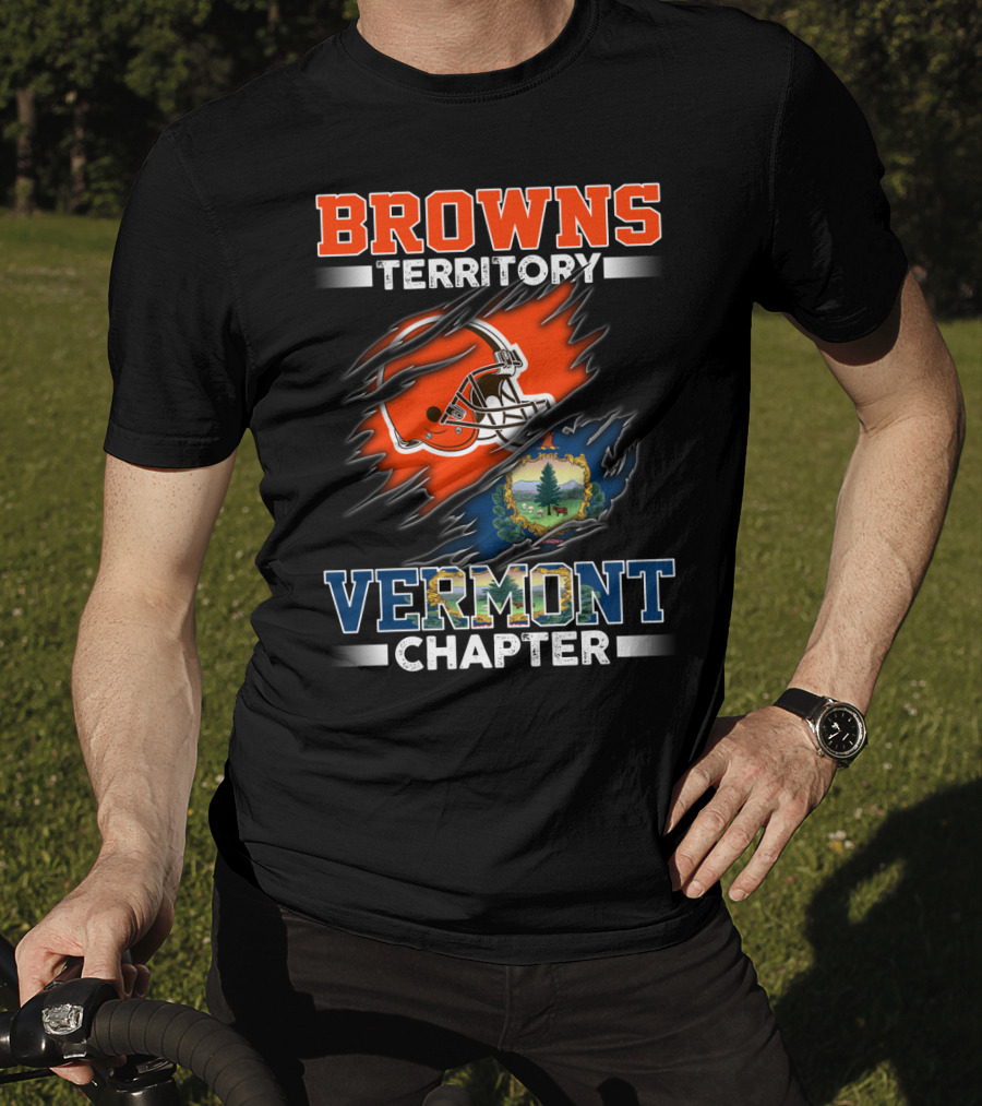 Browns Territory Vermont Chapter T-Shirt
