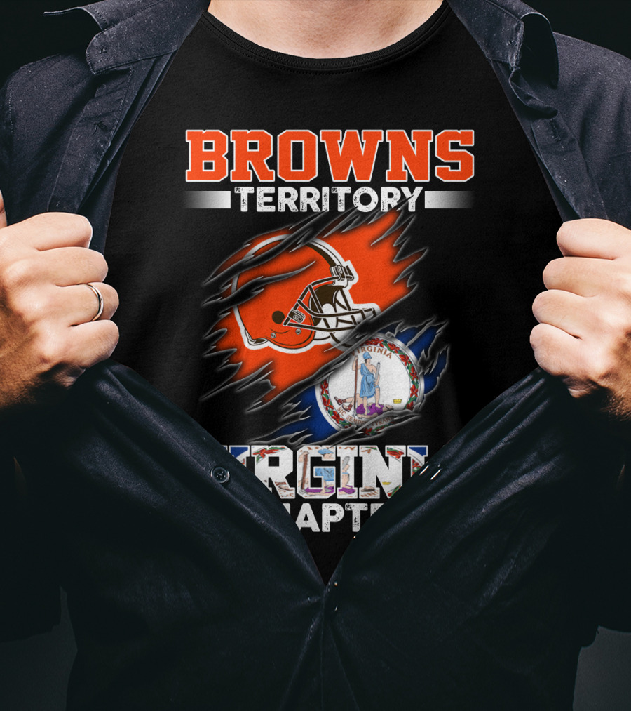 Browns Territory Virginia Chapter T-Shirt