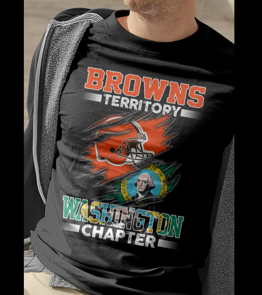 Browns Territory Washington Chapter T-Shirt