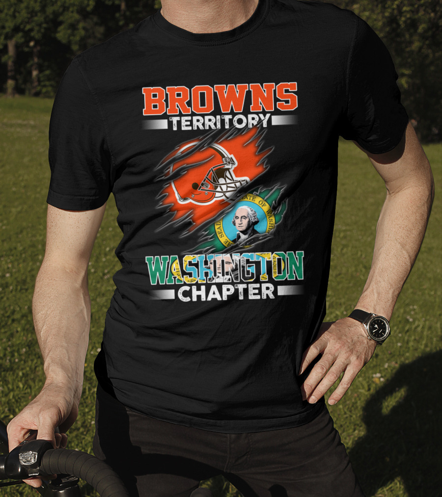 Browns Territory Washington Chapter T-Shirt