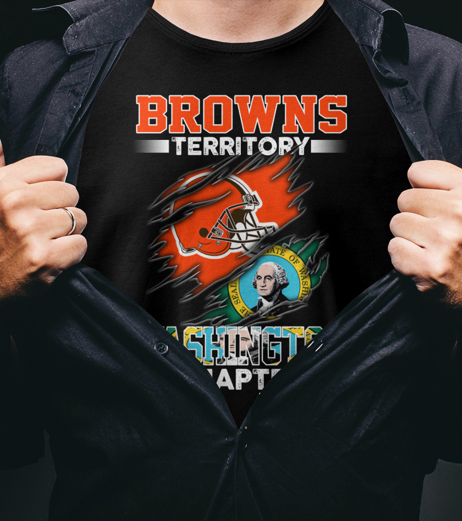 Browns Territory Washington Chapter T-Shirt