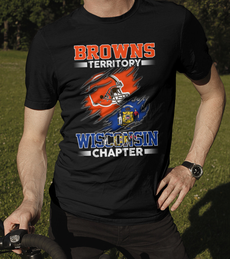 Browns Territory Wisconsin Chapter T-Shirt