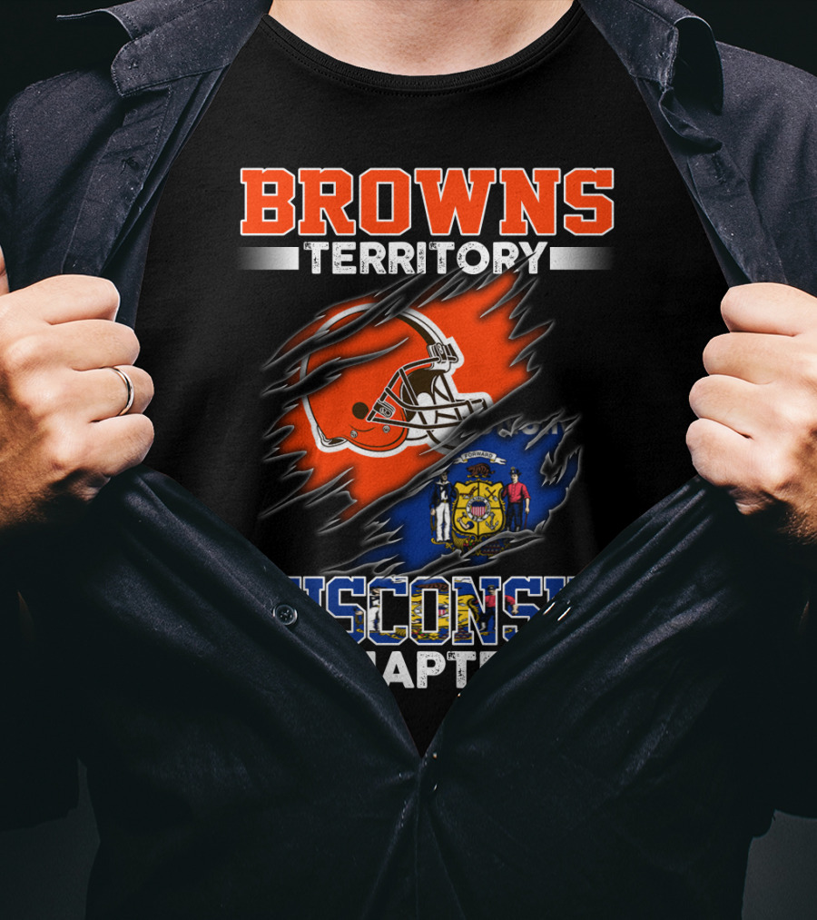 Browns Territory Wisconsin Chapter T-Shirt
