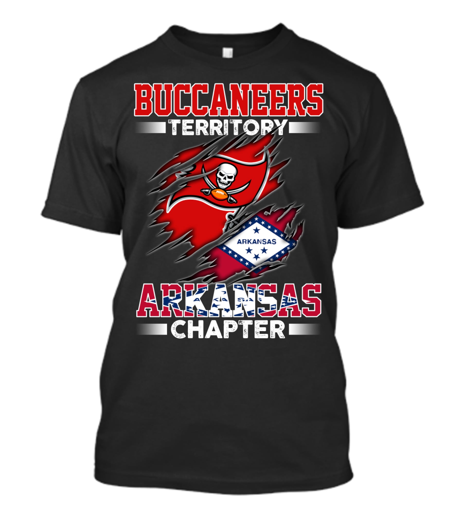 Buccaneers Territory Arkansas Chapter T-Shirt