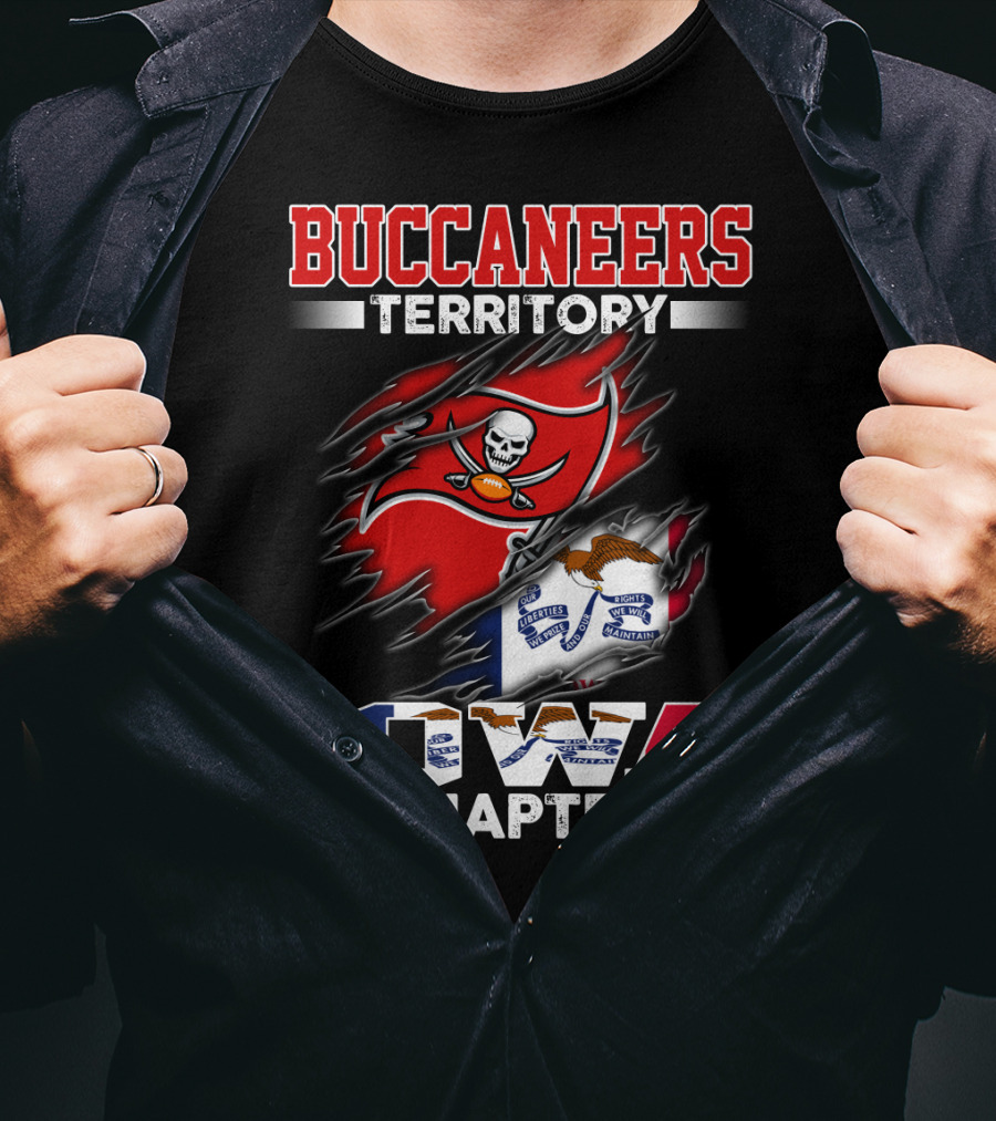 Buccaneers Territory Iowa Chapter T-Shirt