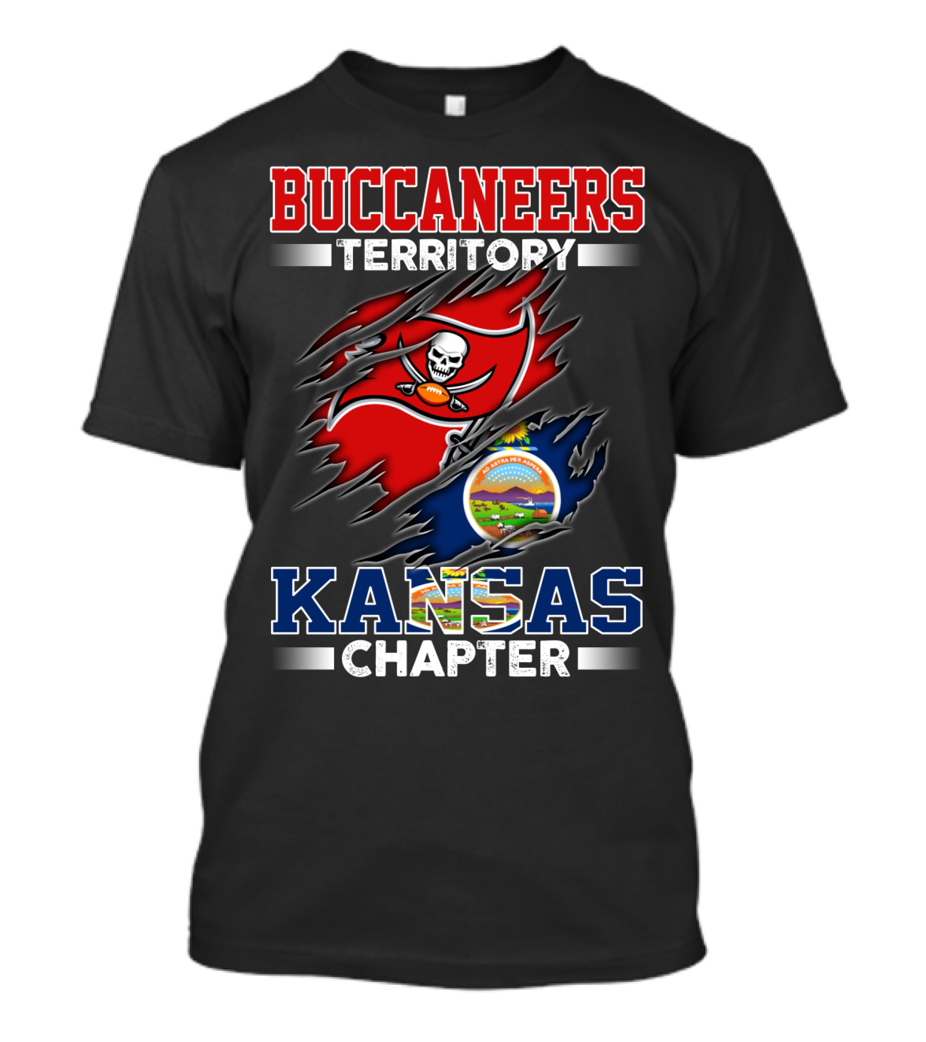 Buccaneers Territory Kansas Chapter T-Shirt