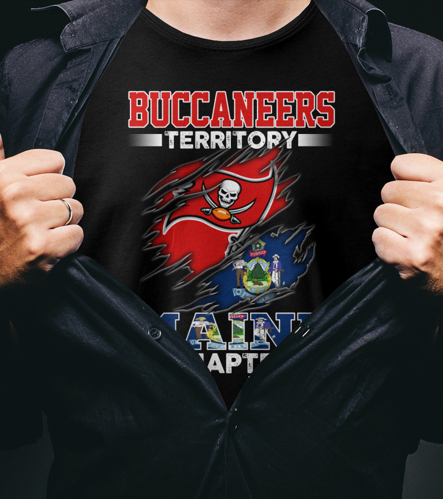 Buccaneers Territory Maine Chapter T-Shirt