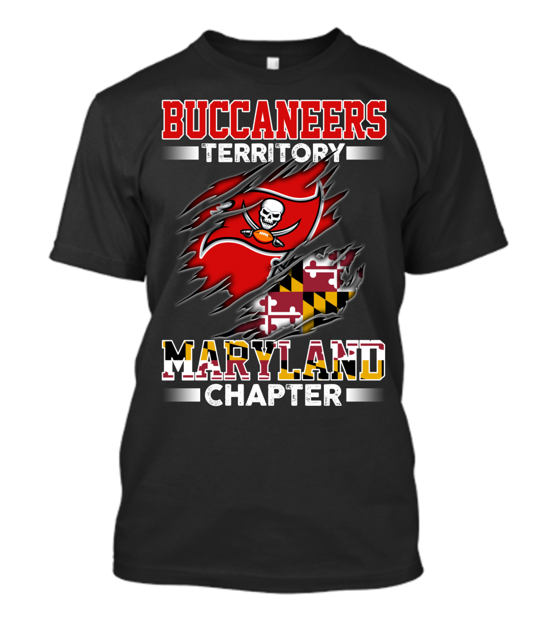 Buccaneers Territory Maryland Chapter T-Shirt