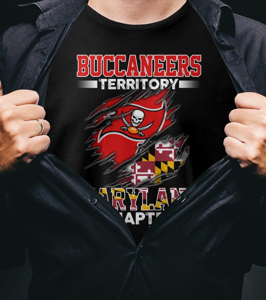 Buccaneers Territory Maryland Chapter T-Shirt