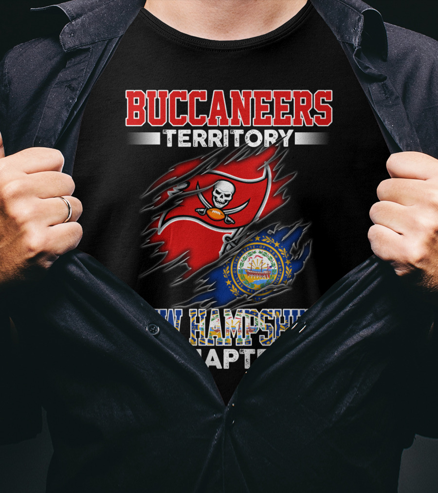 Buccaneers Territory New Hampshire Chapter T-Shirt