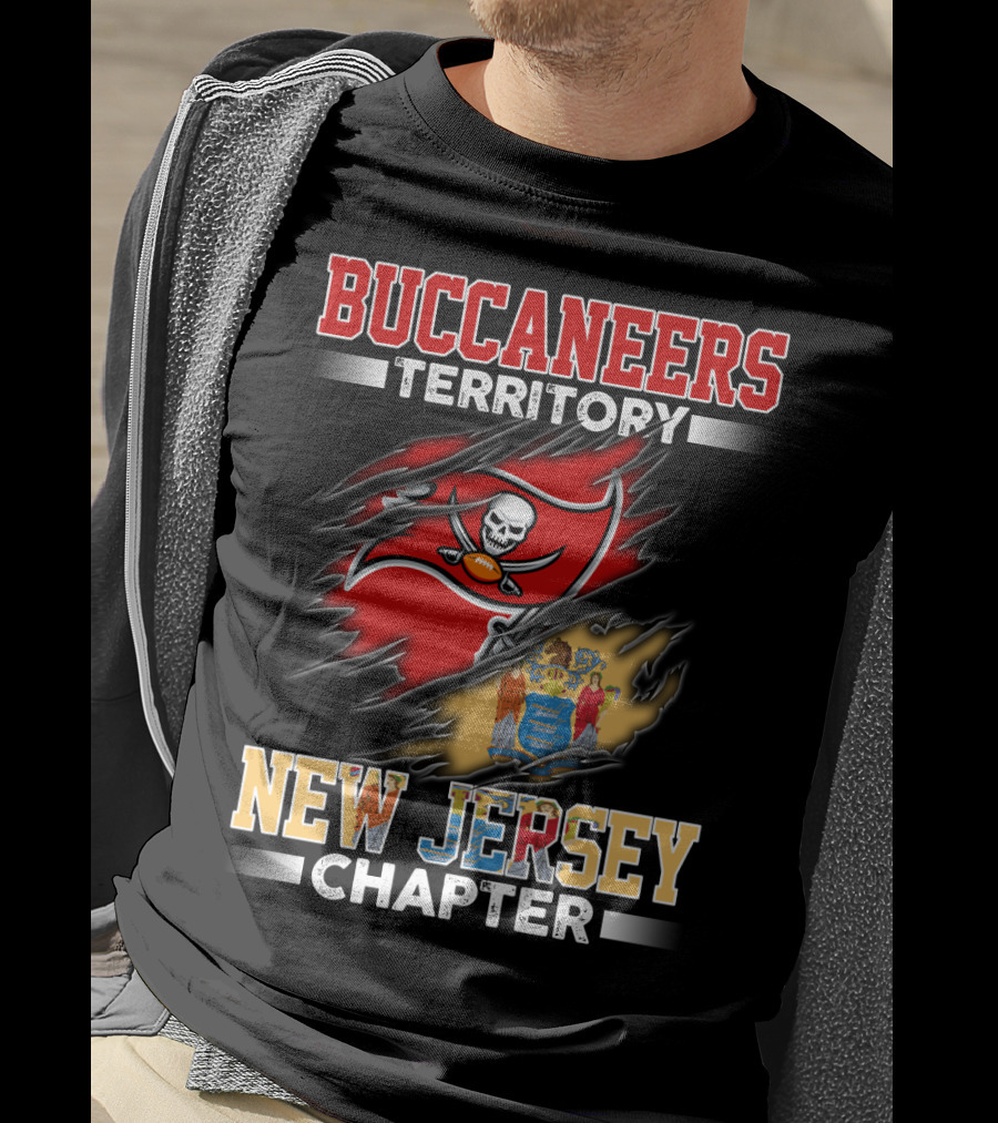 Buccaneers Territory New Jersey Chapter T-Shirt