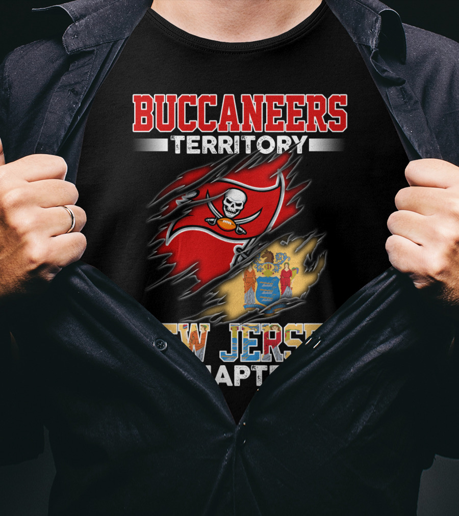 Buccaneers Territory New Jersey Chapter T-Shirt