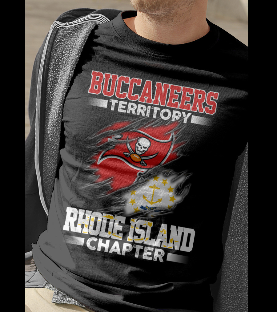 Buccaneers Territory Rhode Island Chapter T-Shirt