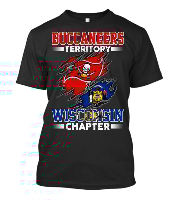 Buccaneers Territory Wisconsin Chapter T-Shirt