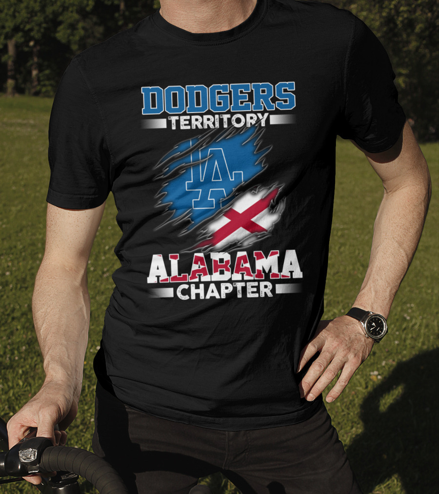 Dodgers Territory LA Alabama Chapter T-Shirt