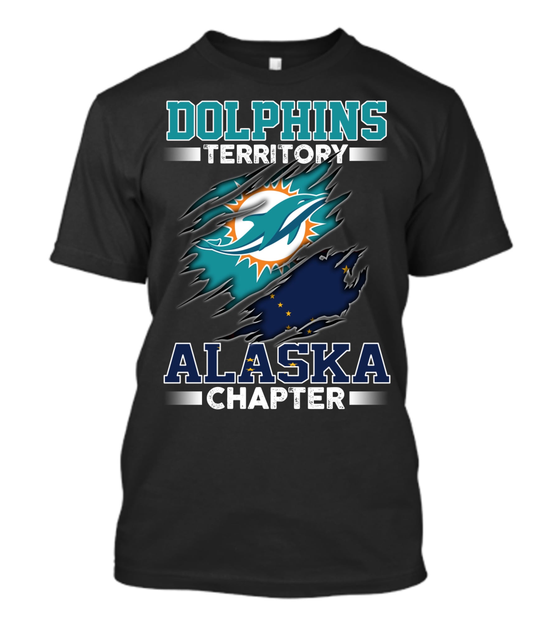 Dolphins Territory Alaska Chapter T-Shirt