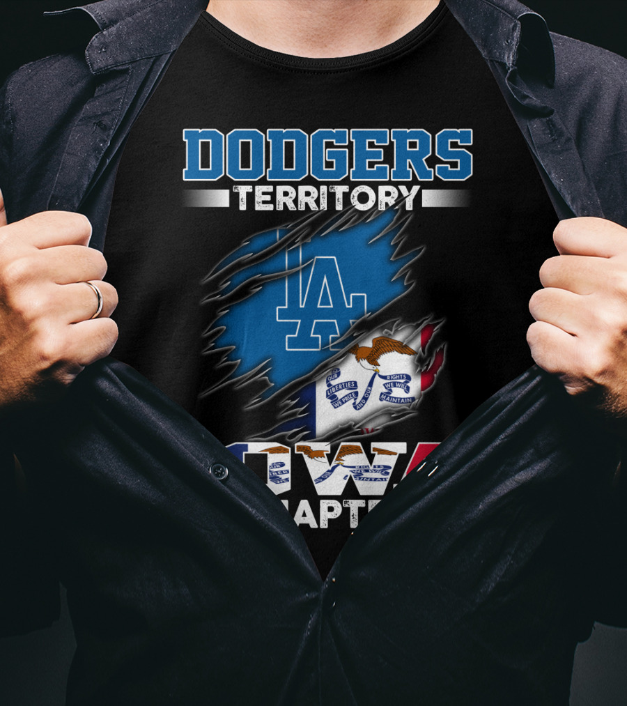 Dodgers Territory LA Iowa Chapter T-Shirt