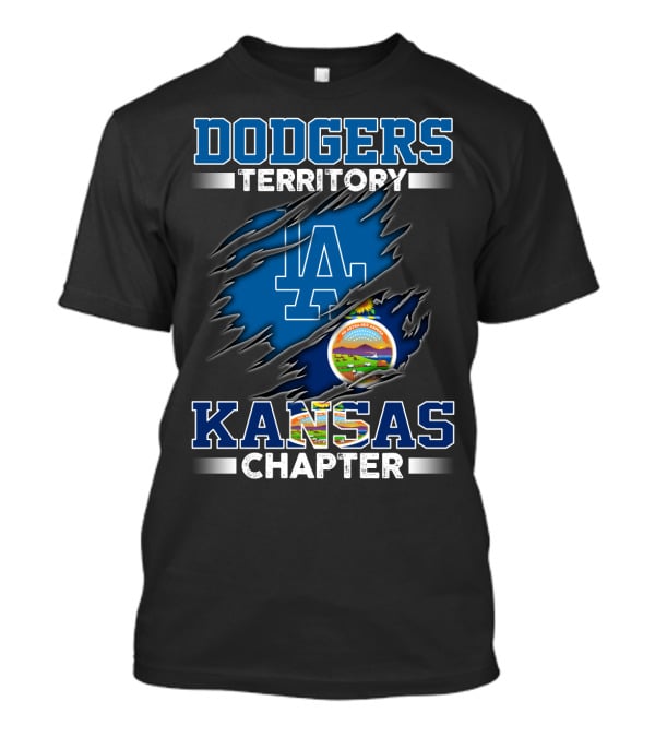 Dodgers Territory LA Kansas Chapter T-Shirt