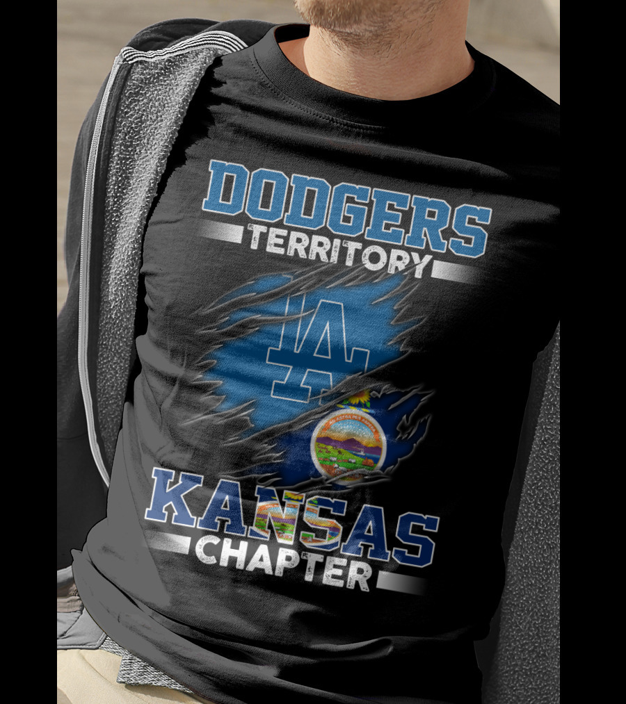 Dodgers Territory LA Kansas Chapter T-Shirt