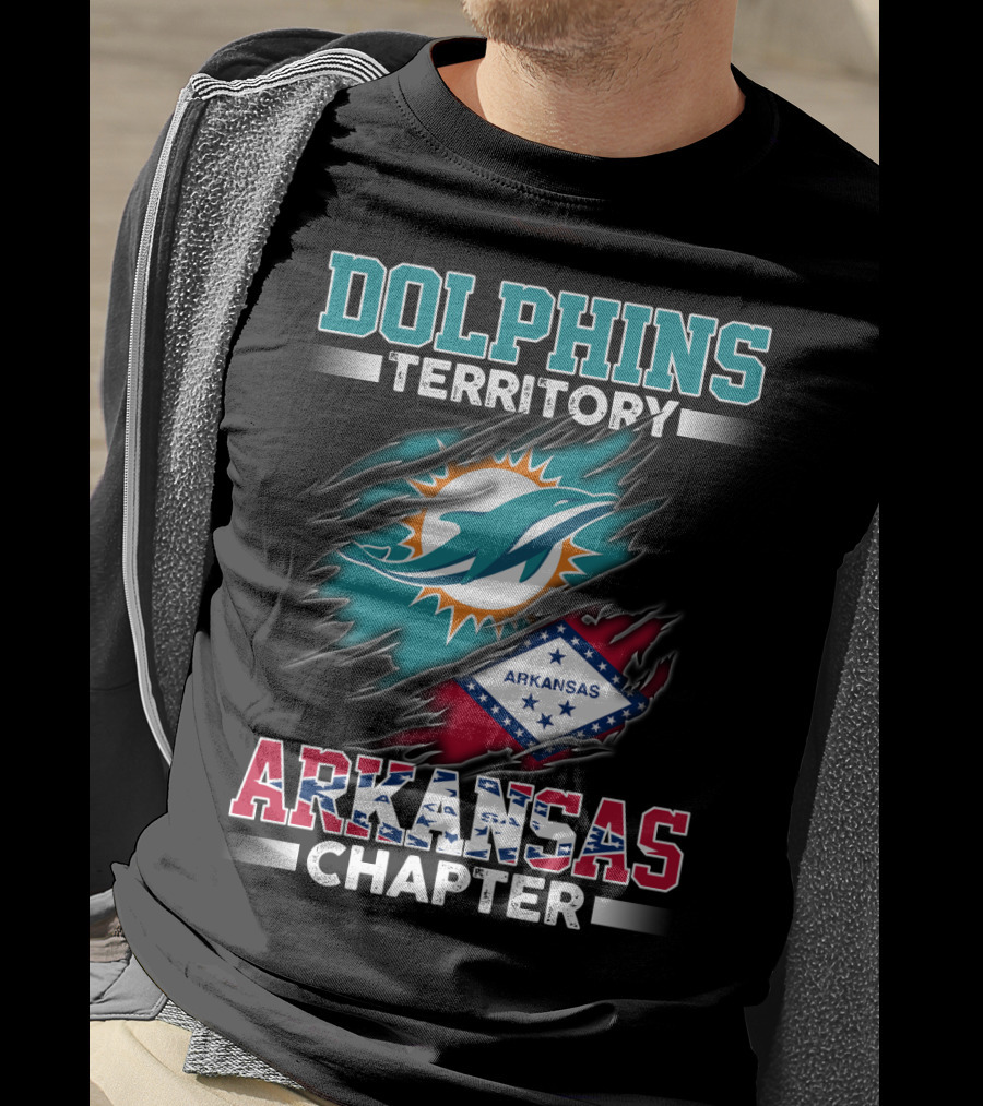 Dolphins Territory Arkansas Chapter T-Shirt