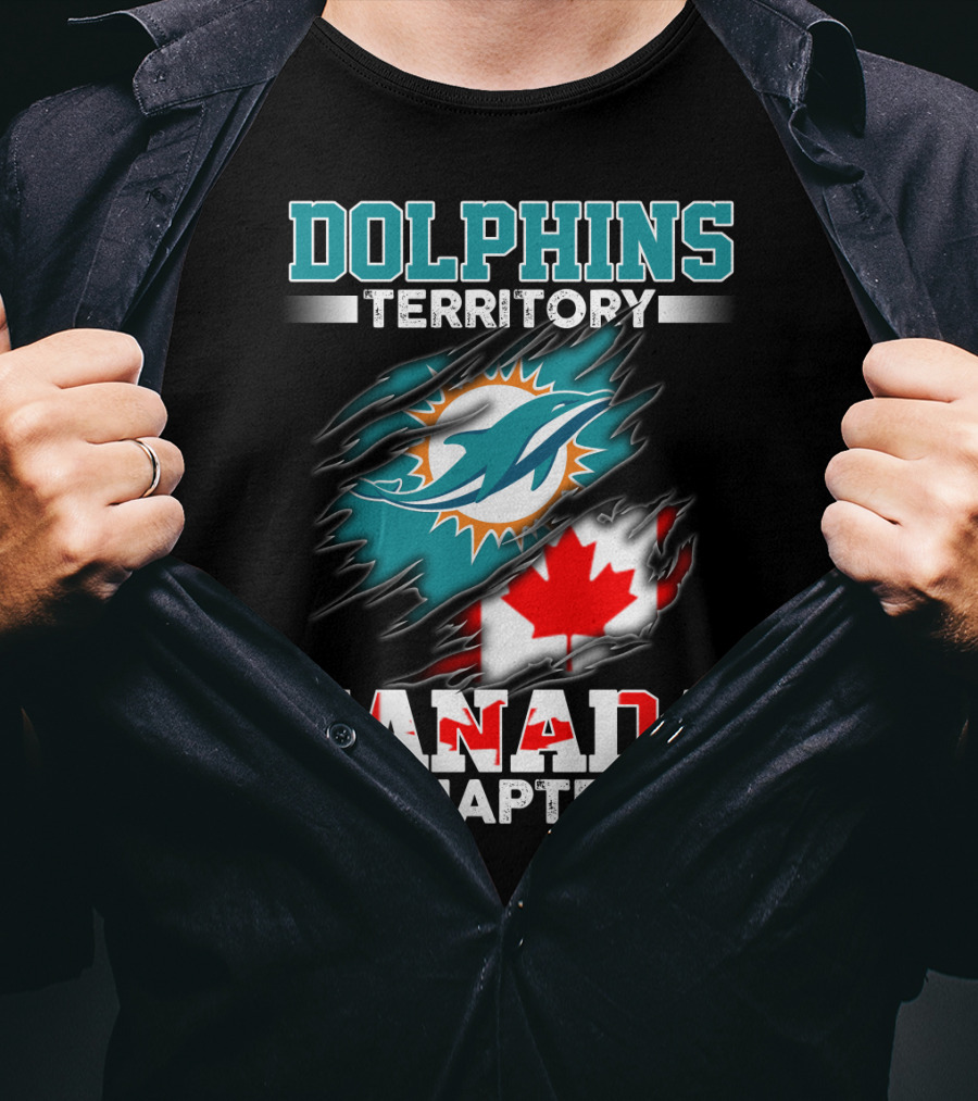 Dolphins Territory Canada Chapter T-Shirt