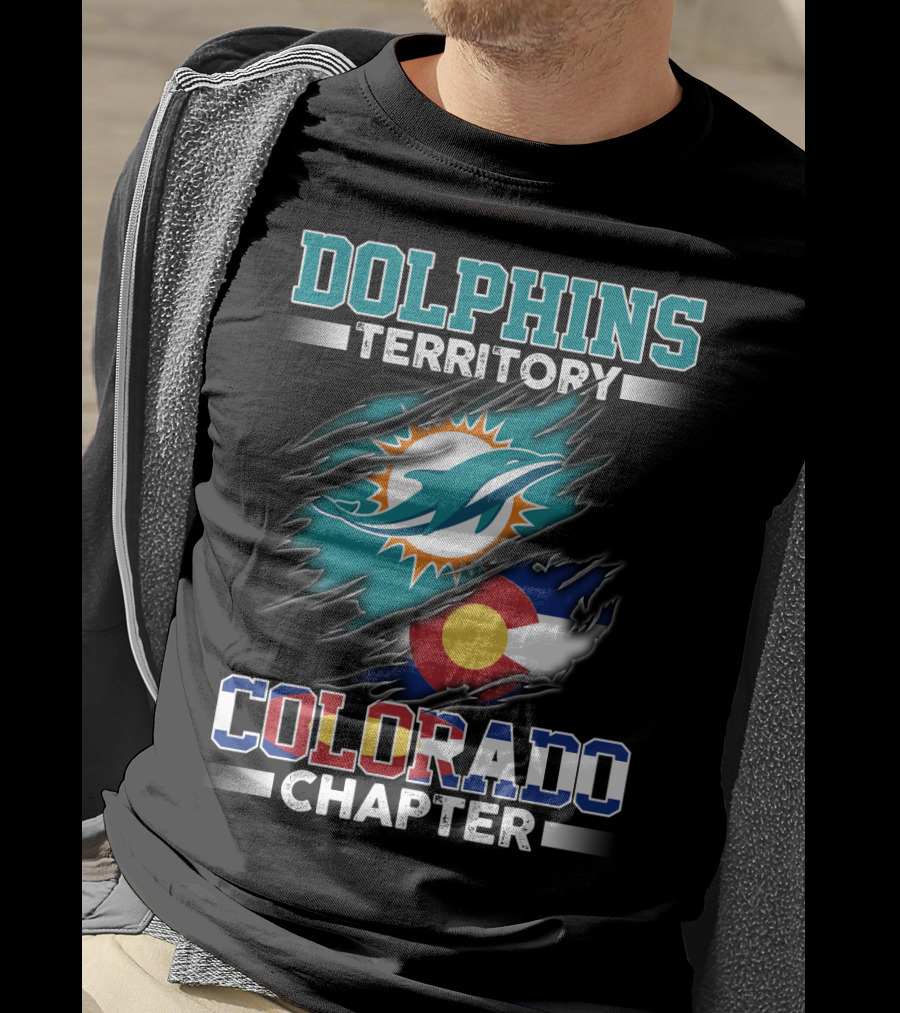 Dolphins Territory Colorado Chapter T-Shirt