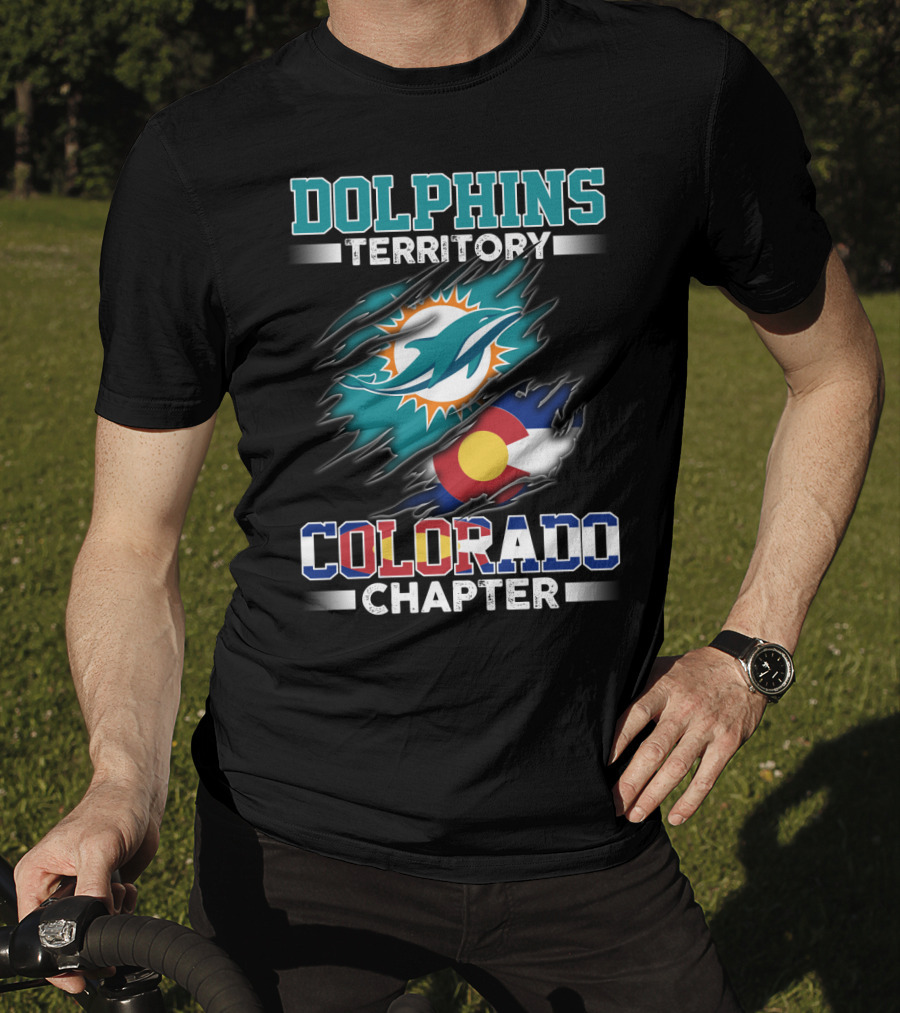 Dolphins Territory Colorado Chapter T-Shirt