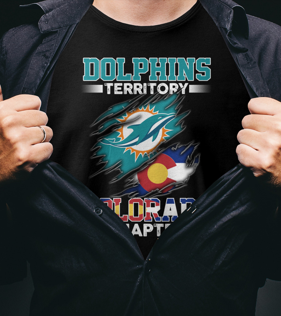 Dolphins Territory Colorado Chapter T-Shirt
