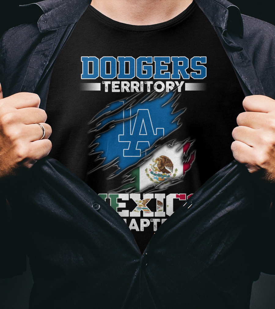 Dodgers Territory LA Mexico Chapter T-Shirt